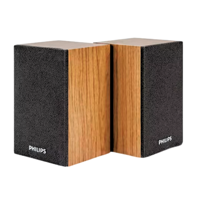 Philips SPA20 2000 Series Multimedia Speaker - Wood Design